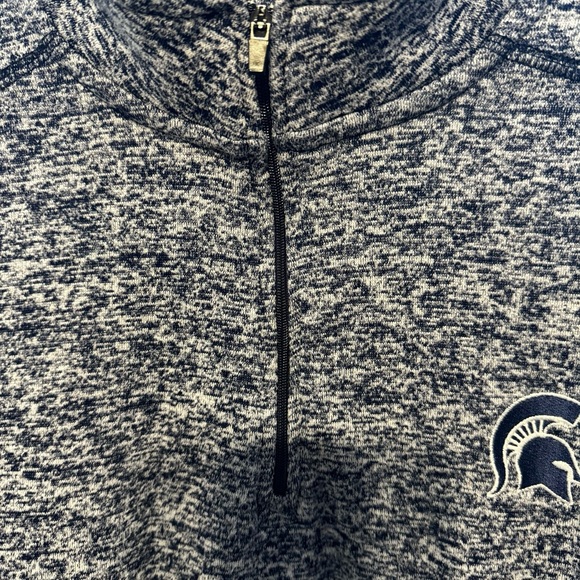 NWOT. Michigan State 1/4 zip pullover - Picture 3 of 4